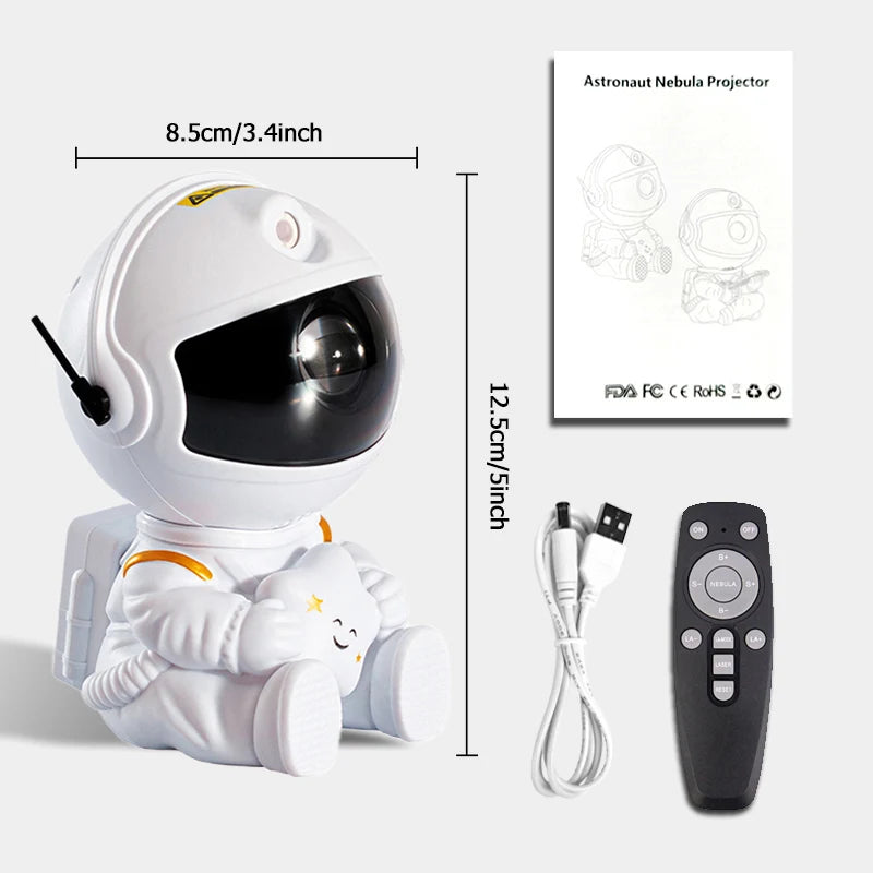 Astronaut Projection Light Night Lamp Starry Sky
