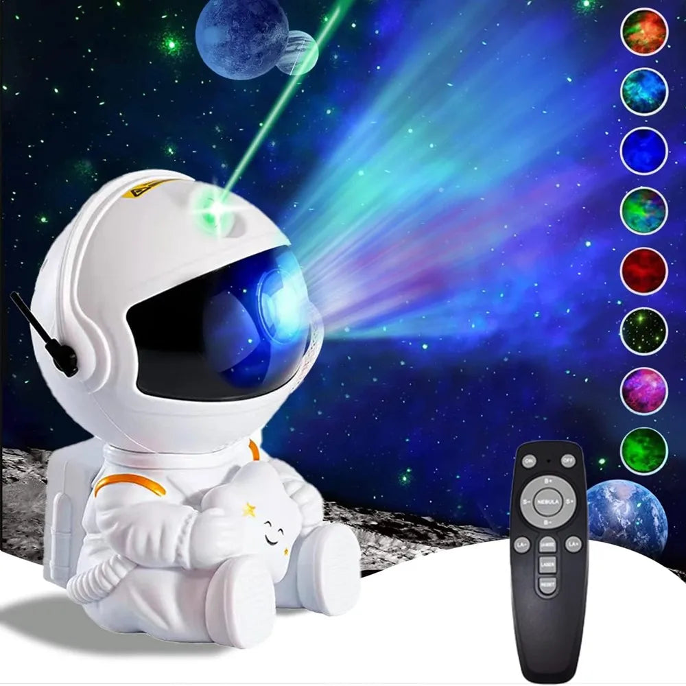 Astronaut Projection Light Night Lamp Starry Sky