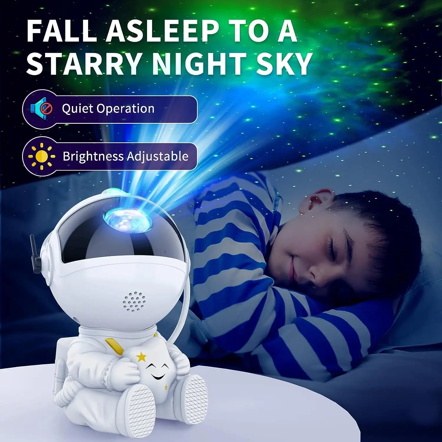 Astronaut Projection Light Night Lamp Starry Sky